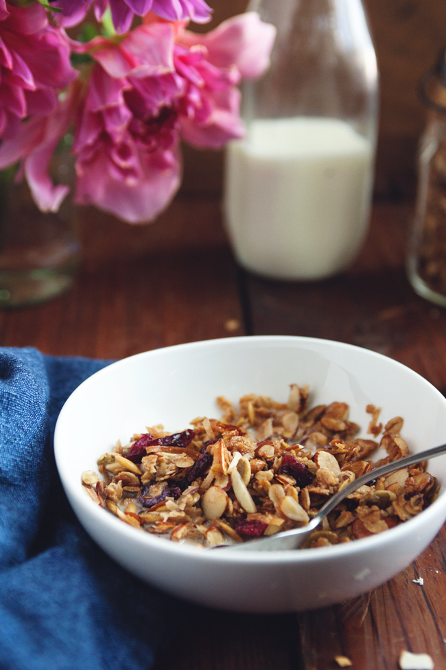 Pumpkin Pie Spice Granola