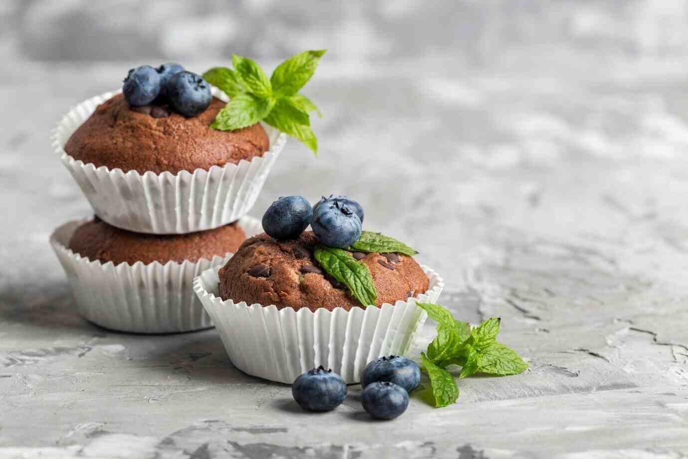 chocolate blueberry bites